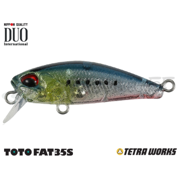 Воблер DUO Toto Fat 35S цвет CCC0475