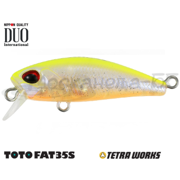 Воблер DUO Toto Fat 35S цвет CCC0390