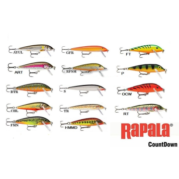 Воблер Rapala Countdown CD09 цвет SML-1