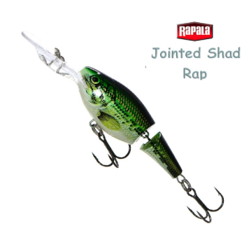 Воблер Rapala Jointed Shad Rap 07 цвет BB
