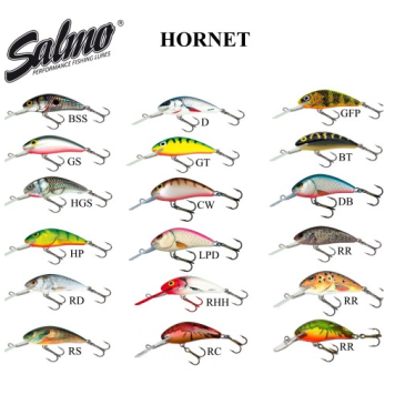 Воблер Salmo Hornet 40F, цвет GRT-1