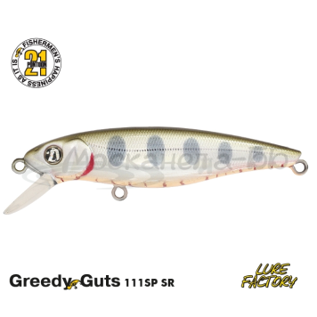 Воблер Pontoon21 GreedyGuts 111SP-SR цвет 404