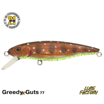 Воблер Pontoon21 GreedyGuts 77SP-SR цвет 429