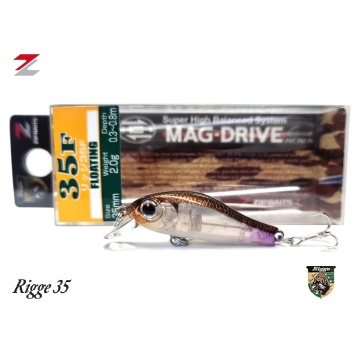 Воблер ZipBaits Rigge 35F цвет 809