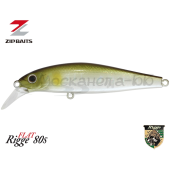 Воблер ZIPBAITS Rigge Flat S-Line 80S цвет 191