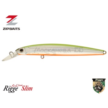 Воблер ZIPBAITS Rigge Slim 80F цвет 205R