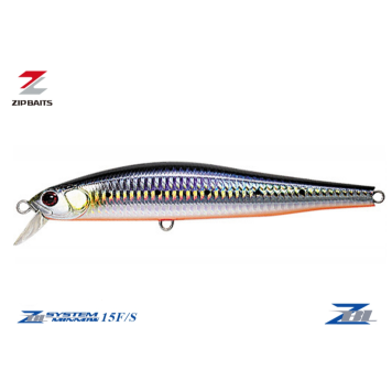 Воблер ZipBaits ZBL System minnow 15HD-F цвет 760