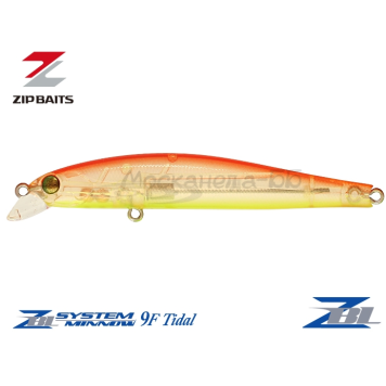 Воблер ZipBaits ZBL System minnow 9F Tidal цвет 866R