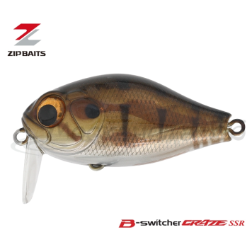 Воблер ZIPBAITS B-Switcher SSR Craze Rattler цвет № 084R