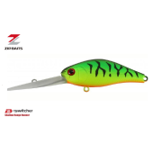 Воблер ZIPBAITS B-Switcher Silent 2.0 цвет 995 (55мм, 10.0гр, 1,5-2,3м) (японский рынок)