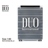 Коробка DUO REVERSIBLE 140, 205*145*40 мм, цвет-белый, верх-прозрачный