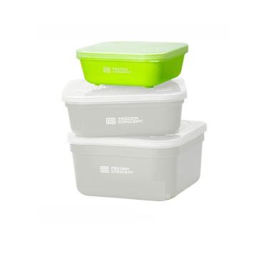 Емкость рыболовная для наживки с крышкой Feeder Concept Feeder Bait Box размер S-1