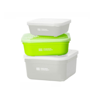 Емкость рыболовная для наживки с крышкой Feeder Concept Feeder Bait Box размер M-1