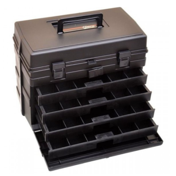 Ящик рыболовный Meiho Versus VS-8010 Black, 42х24.5х32.6см-2