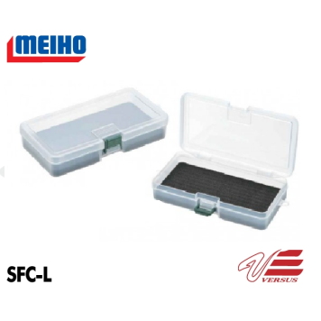 Коробка для приманок MEIHO SFC-L 186*103*34 с пористым вкладышем EVA