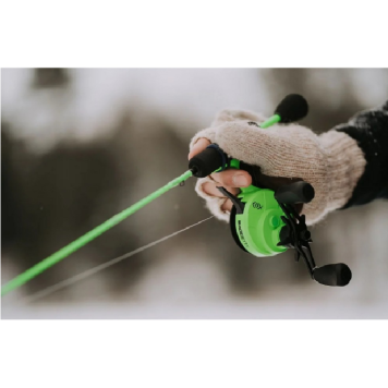 Катушка зимняя 13 FISHING Black Betty FreeFall Ghost Radioactive (зеленая)-4