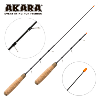 Удочка зимняя Akara Erion Ice L, тест: 1.5-9, 63см