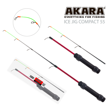Удочка зимняя Akara Ice Jig Compact тест: 3-7, 70 см