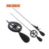 Зимняя удочка Akara Ledeer N под кивок, с катушкой