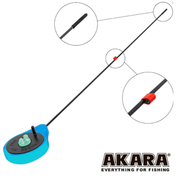 Зимняя удочка Akara Ice Pro SPZ-B, 26.5см 0.5-6гр