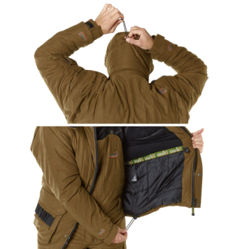 Костюм зимний Norfin Hunting Wild Green -30°С-5